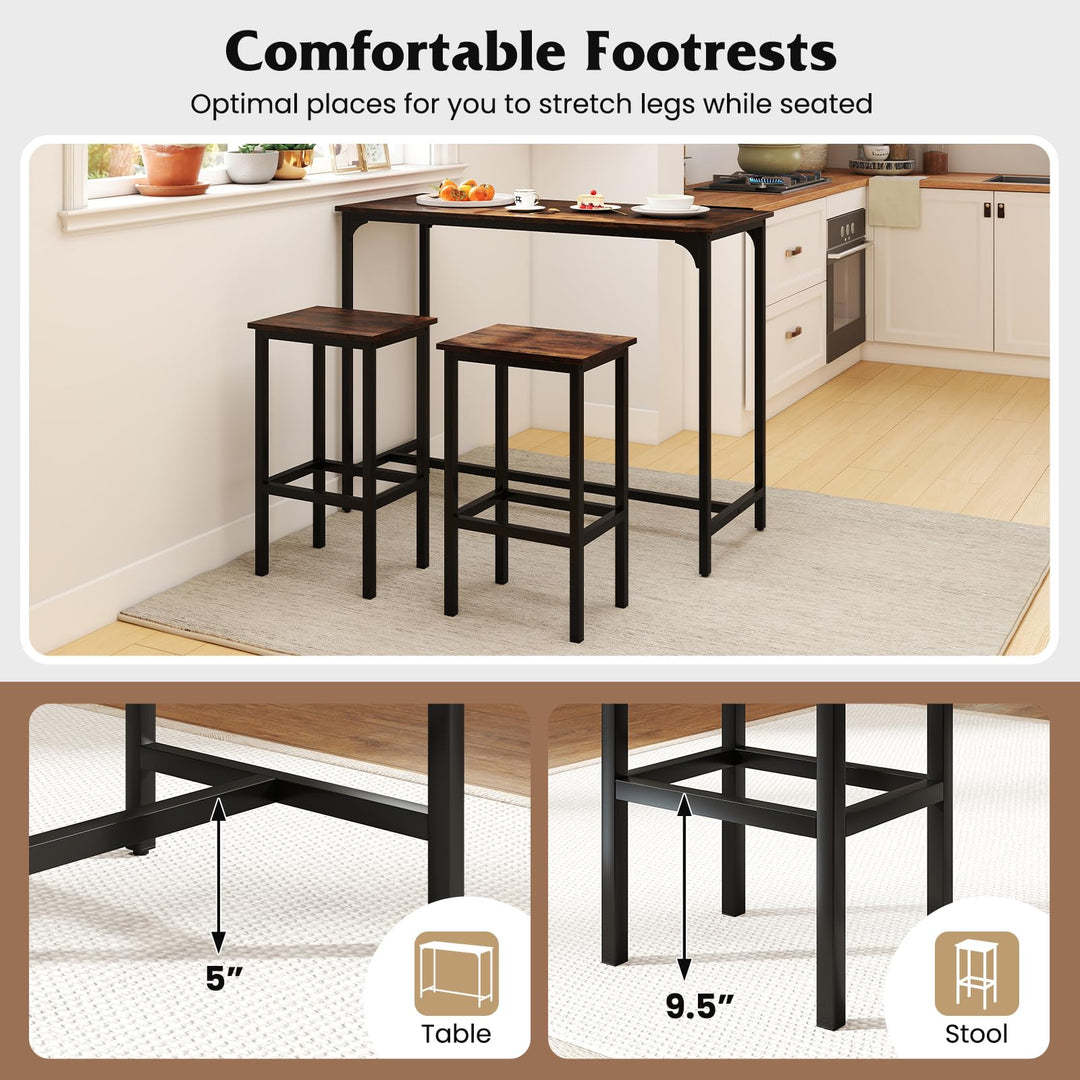 Giantex 47.5" Dining Table Set