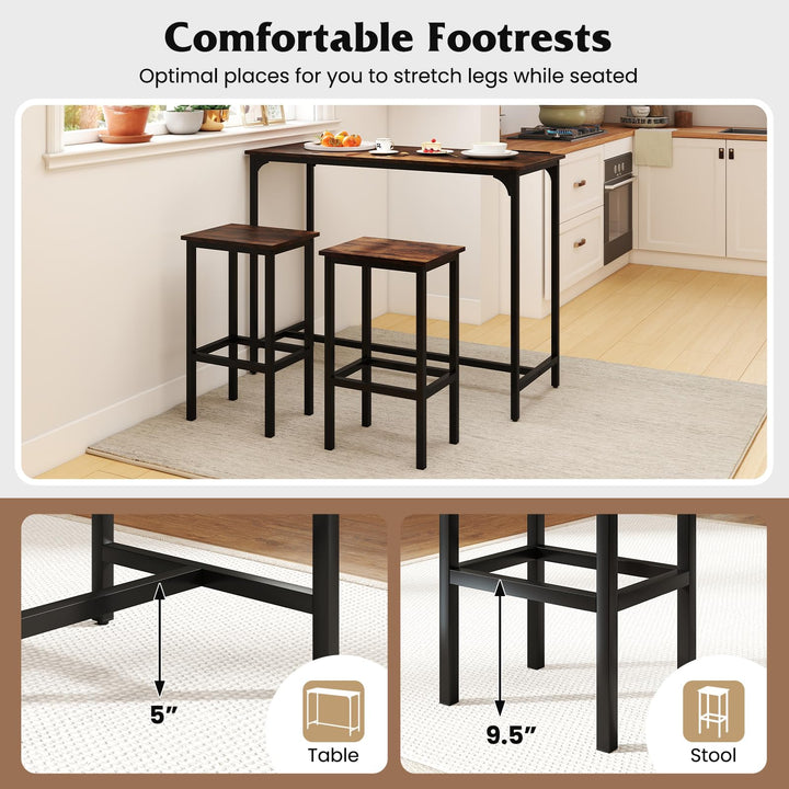 Giantex 47.5" Dining Table Set
