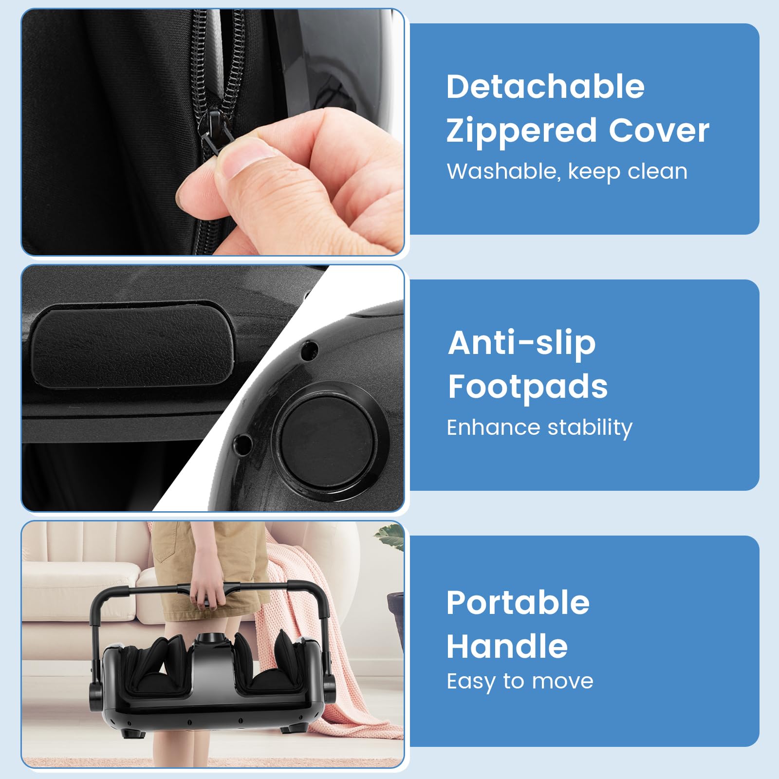 Giantex Foot Massager with Heat, Electric Foot Massager