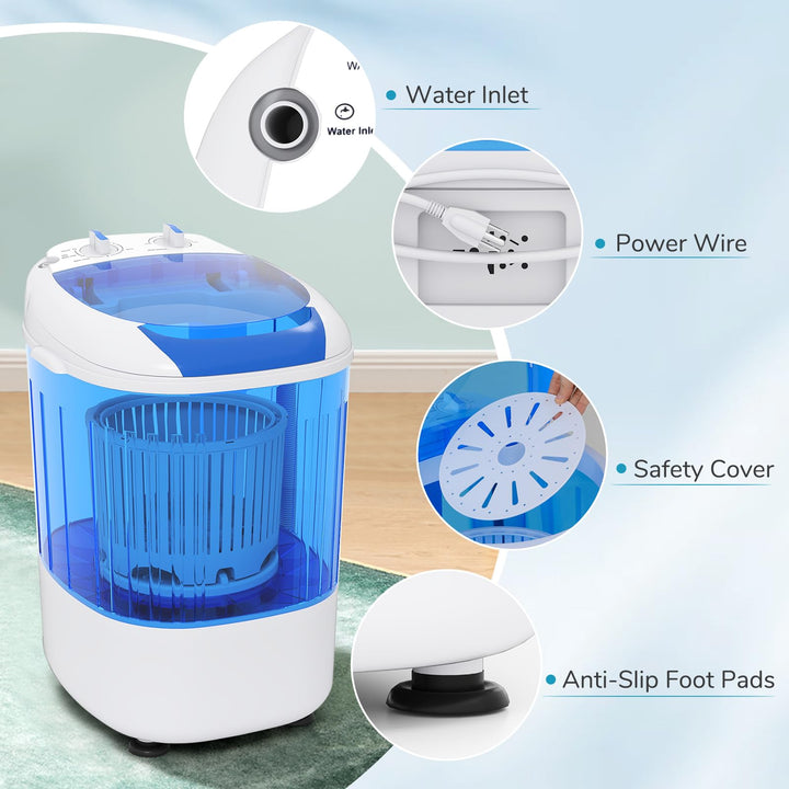 Giantex Portable Mini Washing Machine