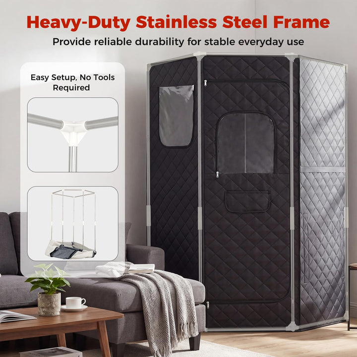 Giantex Portable Far Infrared Sauna for Home Relaxation