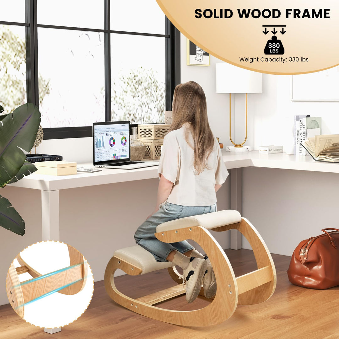 Giantex Ergonomic Kneeling Desk Chair