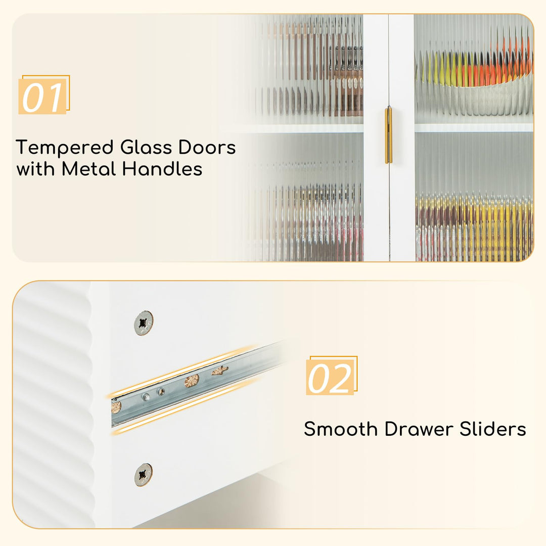 Giantex Buffet Cabinet with Storage