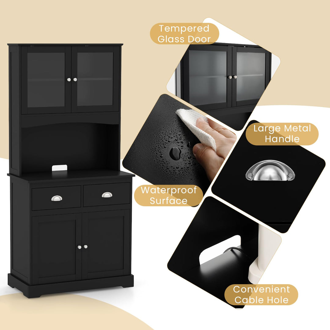 67" Pantry Organizers and Storage - Giantex
