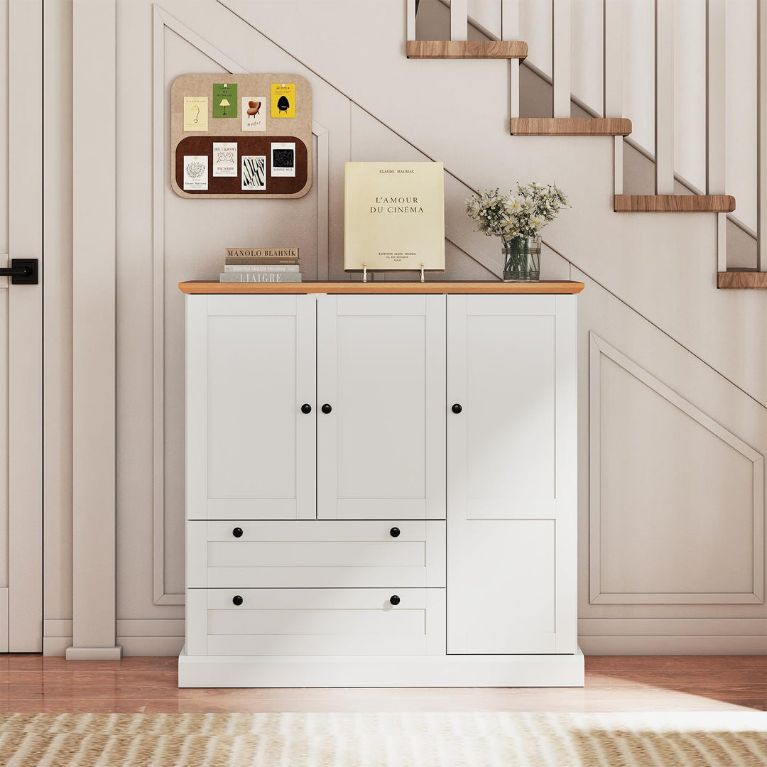 Giantex Buffet Cabinet with Storage for Coffee Bar Dining Living Room Entryway