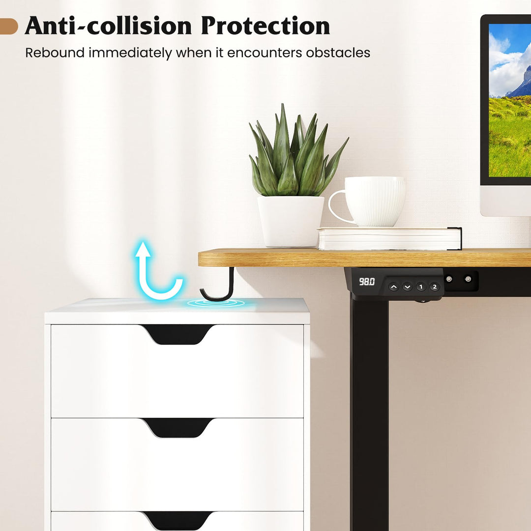 Giantex Electric Standing Desk Frame Height Adjustable Table