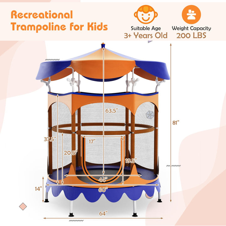 Giantex 5Ft Trampoline for Kids