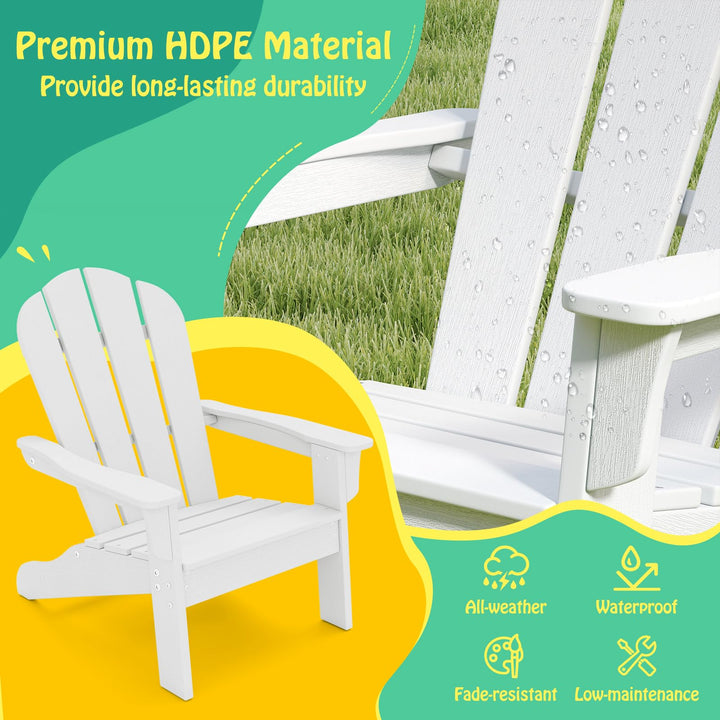 Giantex Adirondack Chairs Set of 2 for Adults and Kids