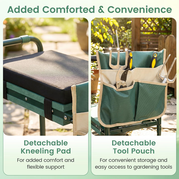 Giantex Garden Kneeler and Seat for Seniors Women Men