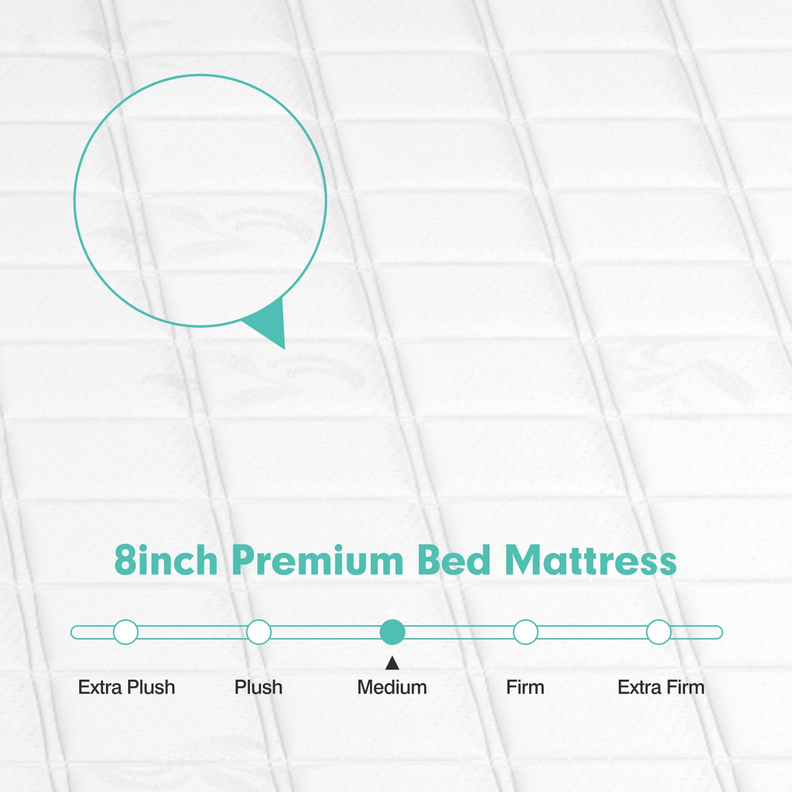 Giantex 8 Inch Mattress, Memory Foam Bed Mattress