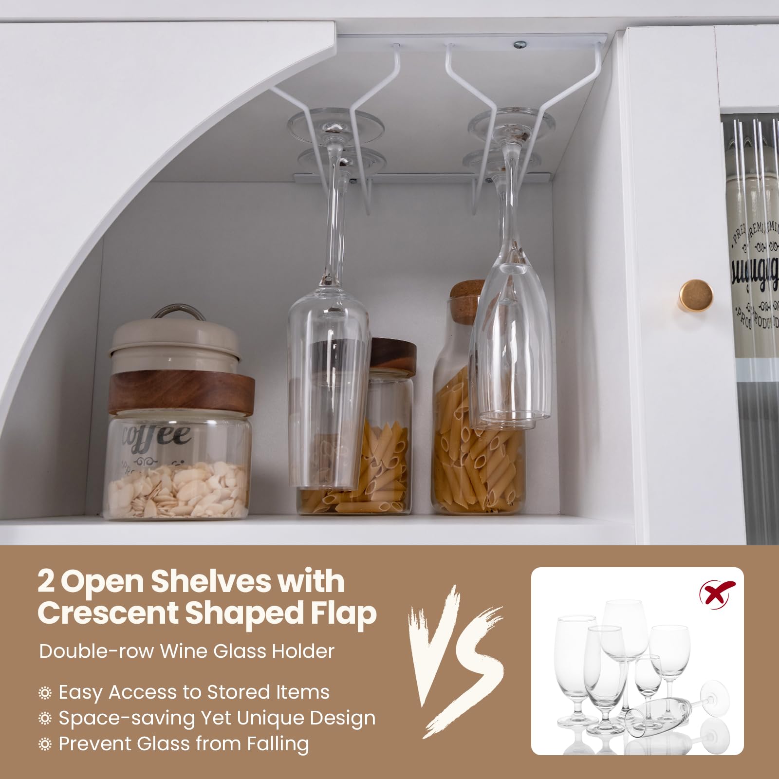 Giantex Buffet Cabinet with Storage
