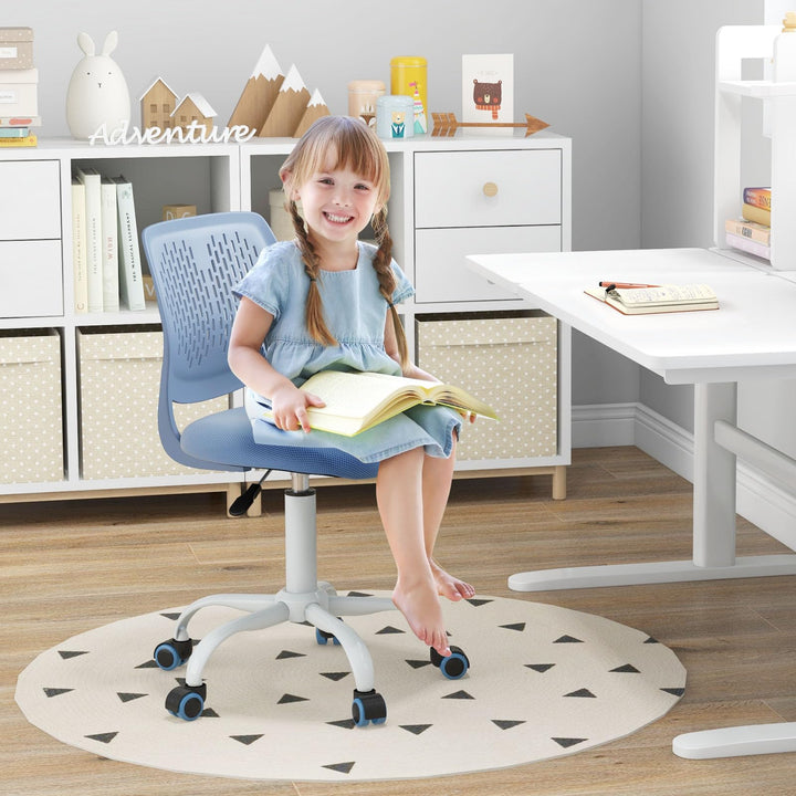 Giantex Kids Desk Chair, Children Armless Study Chair with Adjustable Height, for Girls Boys Teens