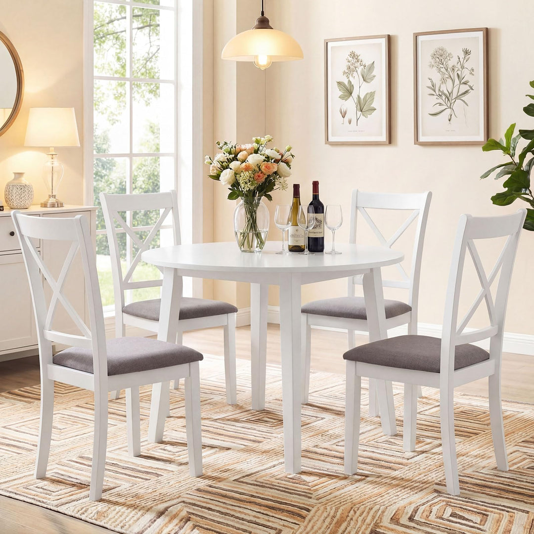 Giantex Modern Mid Century Dining Chairs Set of 2/4