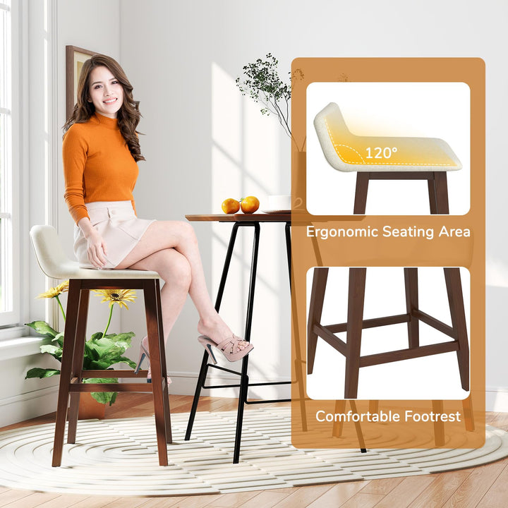 Giantex 29" Bar Stools Set of 2/4