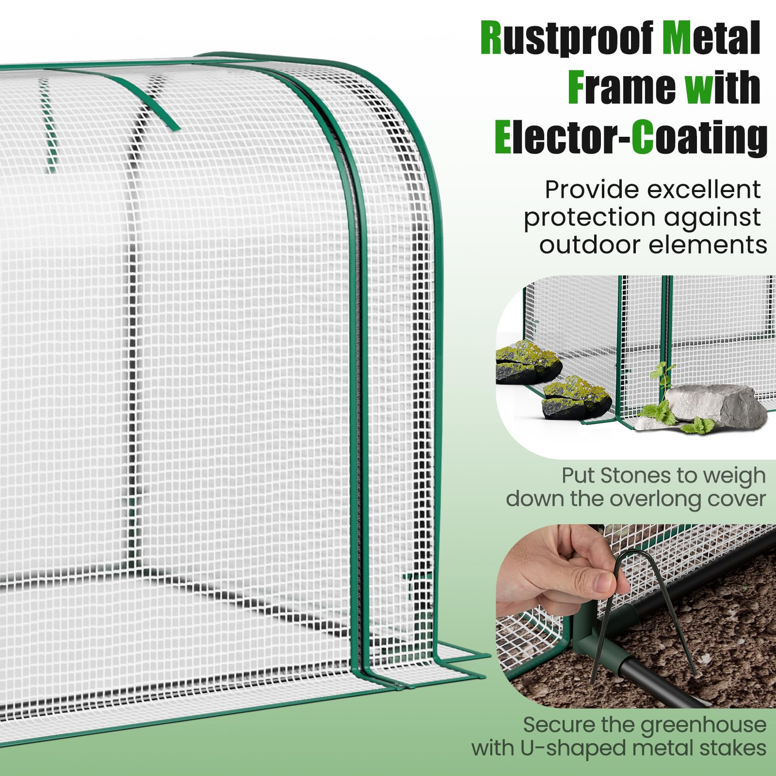Giantex Raised Garden Bed with Cover
