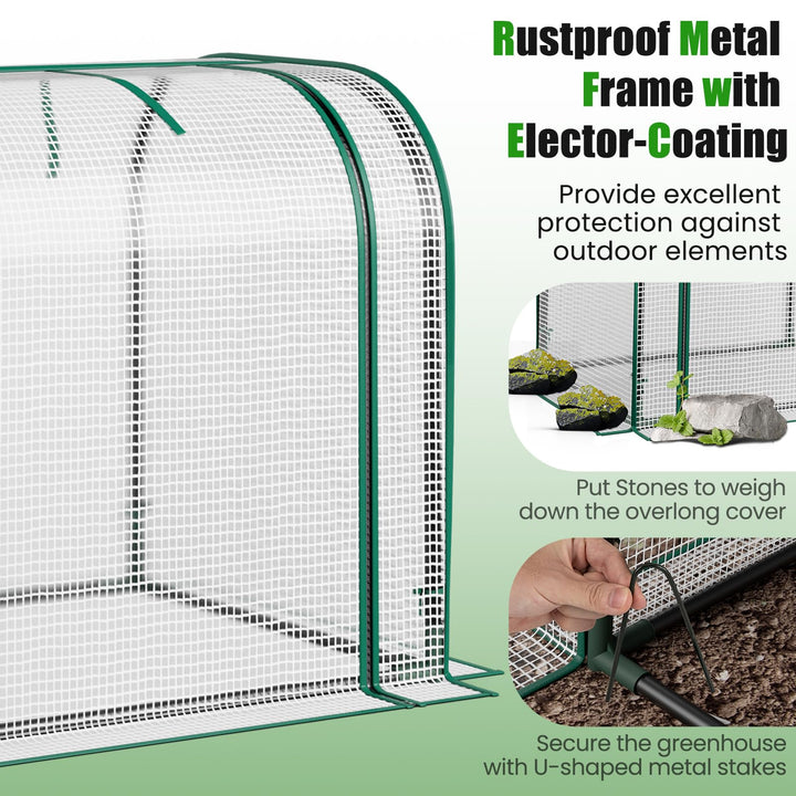 Giantex Raised Garden Bed with Cover
