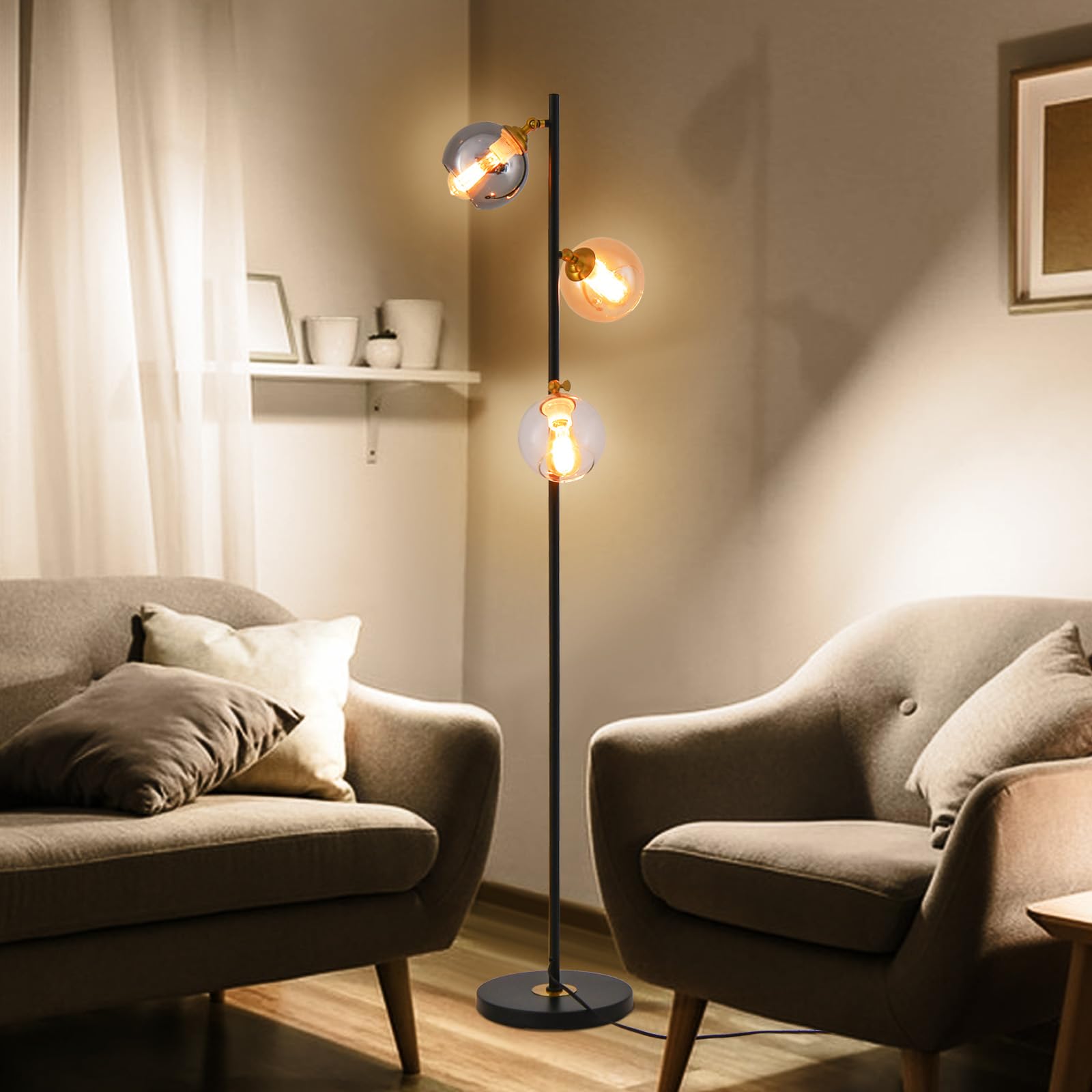 Giantex Modern Mid-Century Floor Lamp