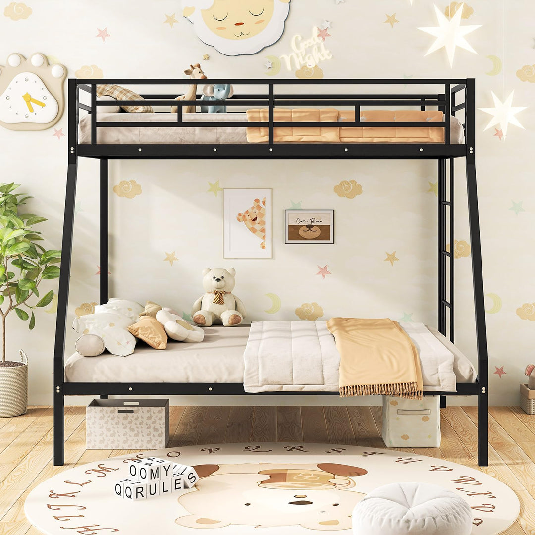 Giantex Metal Bunk Beds Twin Over Full Size
