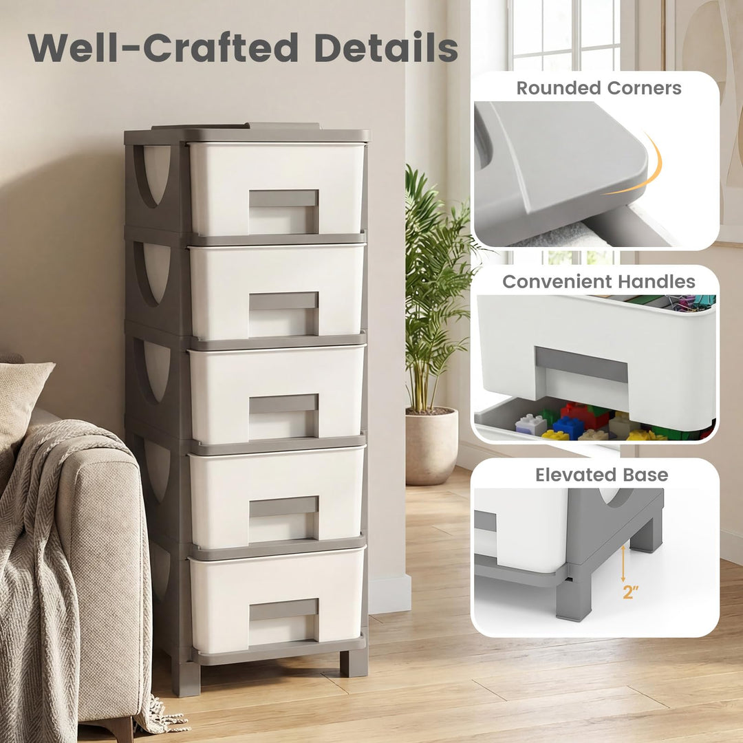 Giantex 5-Drawer Storage Organizer (1/2)