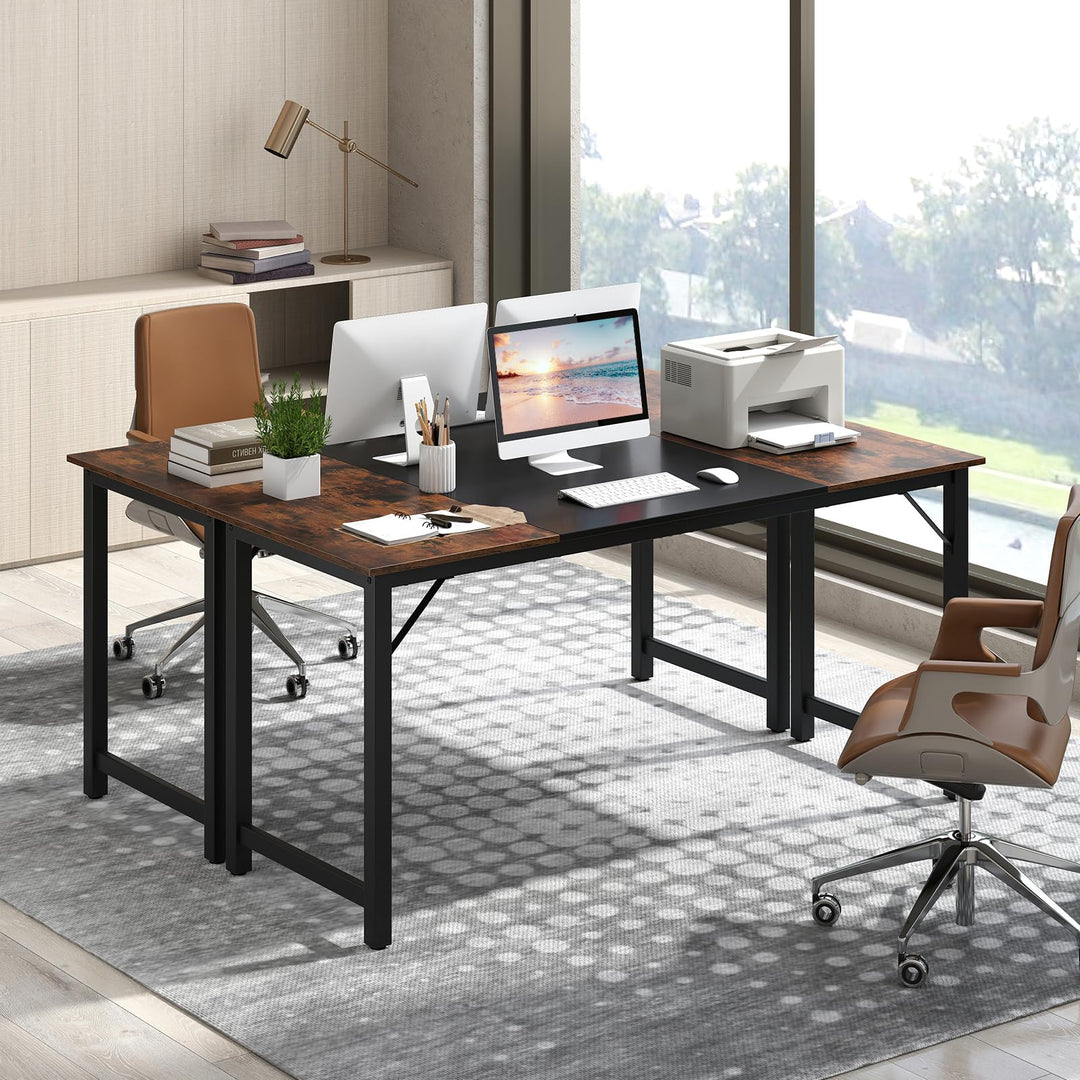 Giantex 1/2/4/6 PCS 63" x 24" Rectangular Large Meeting Room Desk