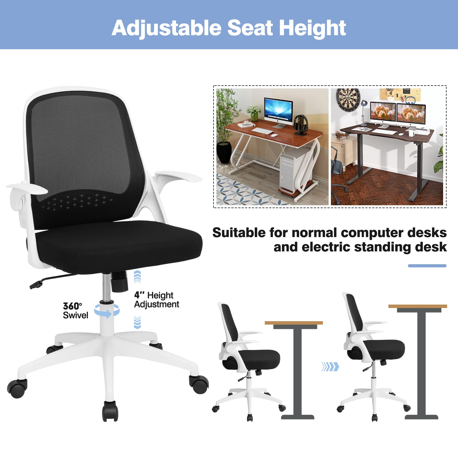 Giantex Office Chair, Ergonomic Desk Chair