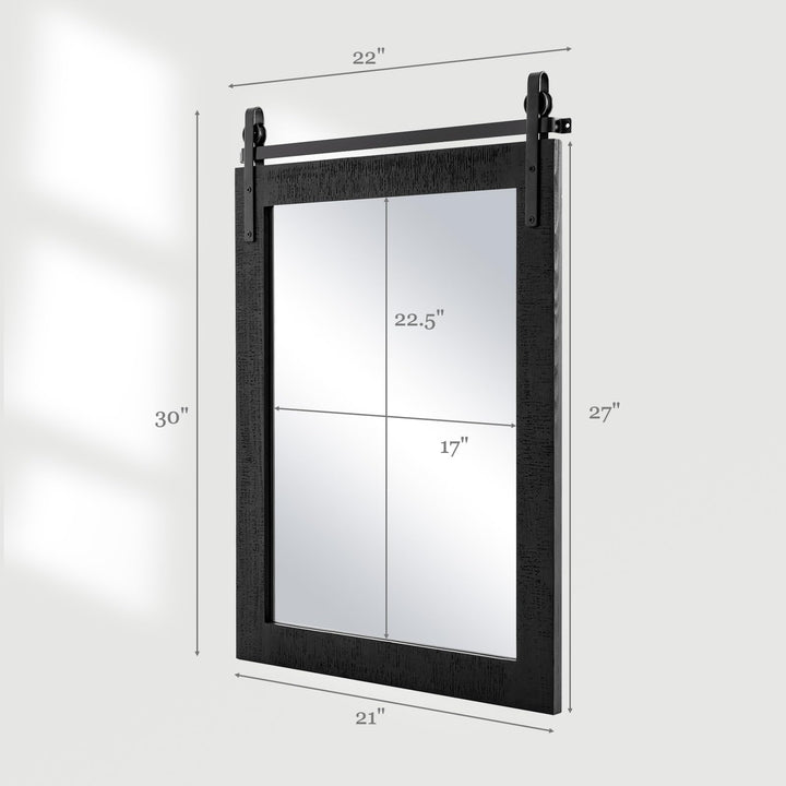 CHARMAID Farmhouse Wall Mirror