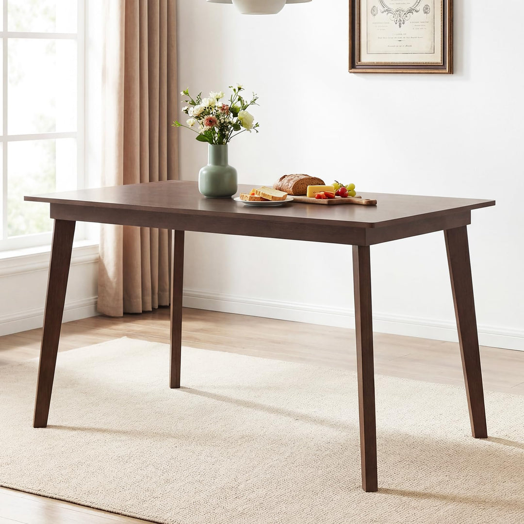 Giantex 48-Inches Rectangular Wooden Dining Table for 4