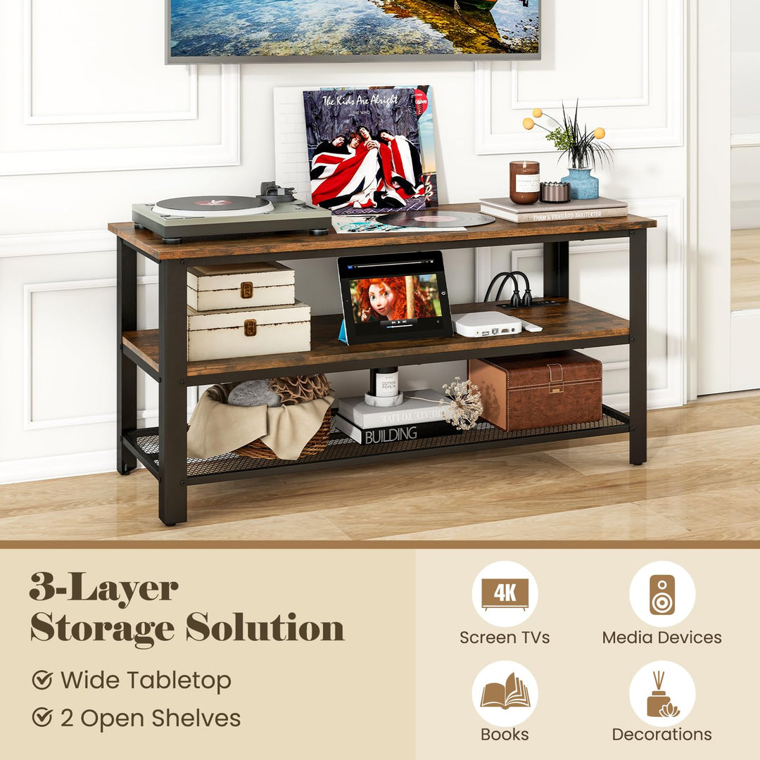 Giantex TV Stand for Bedroom, Entertainment Center for TVs up to 50”