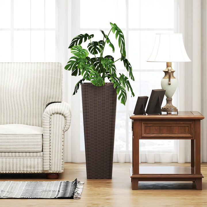 Giantex Set of 2 Planters for Outdoor Plants