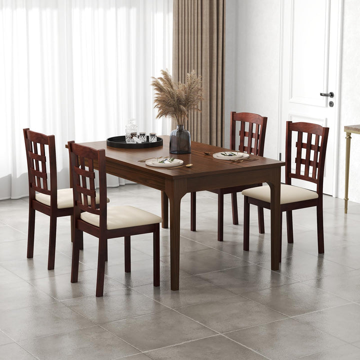 Giantex Wooden Dining Chairs Set of (2/4)