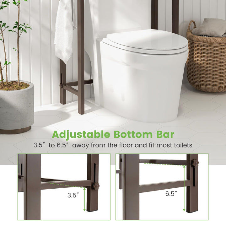 Giantex Over The Toilet Storage Shelf