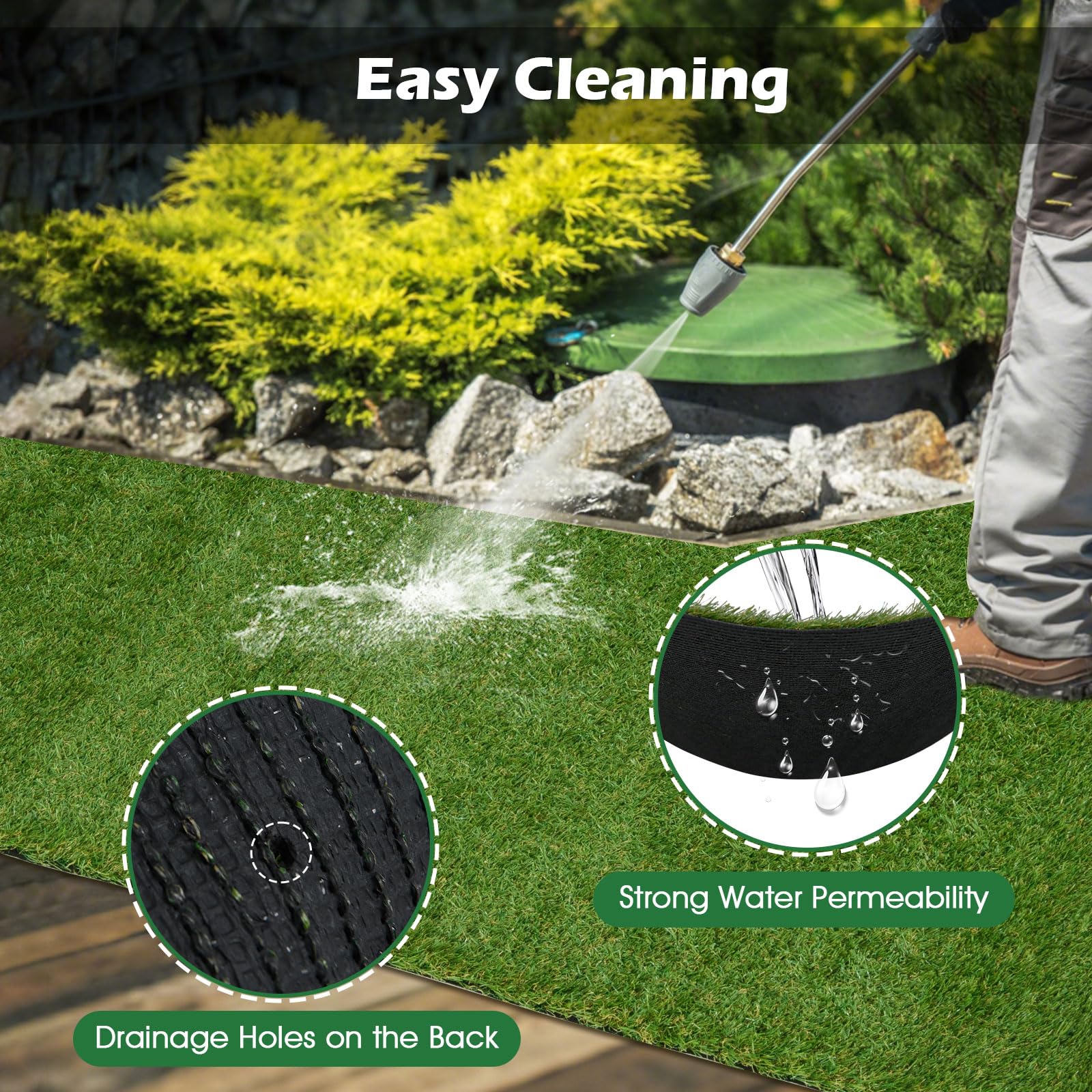 Giantex Artificial Grass Turf
