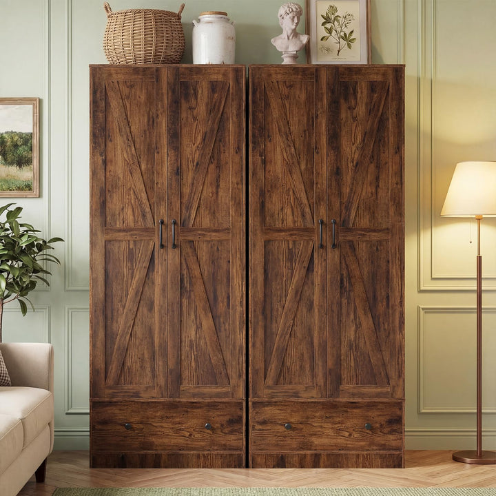 Giantex 72" Tall Kitchen Pantry Cabinet for Dining Room Living Room Bathroom