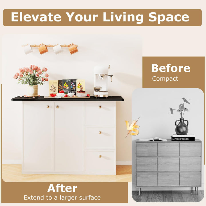 Giantex 48 x 24 inch Solid Universal Wood Table Top Rectangular Countertop Tabletop