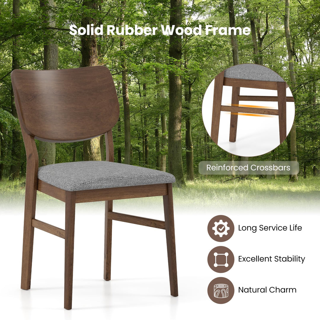 Giantex Wooden Dining Chairs Set