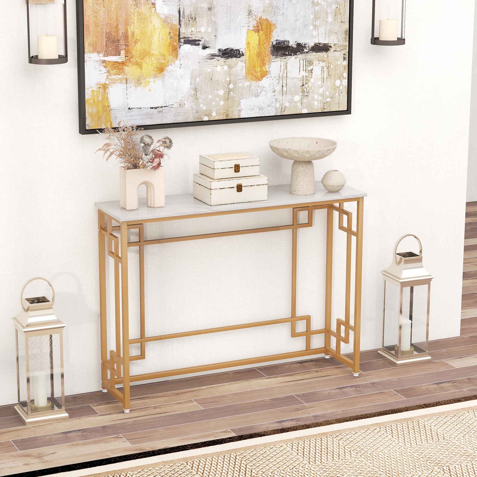 Giantex 43.5-Inch Console Tables for Entryway - Foyer Table