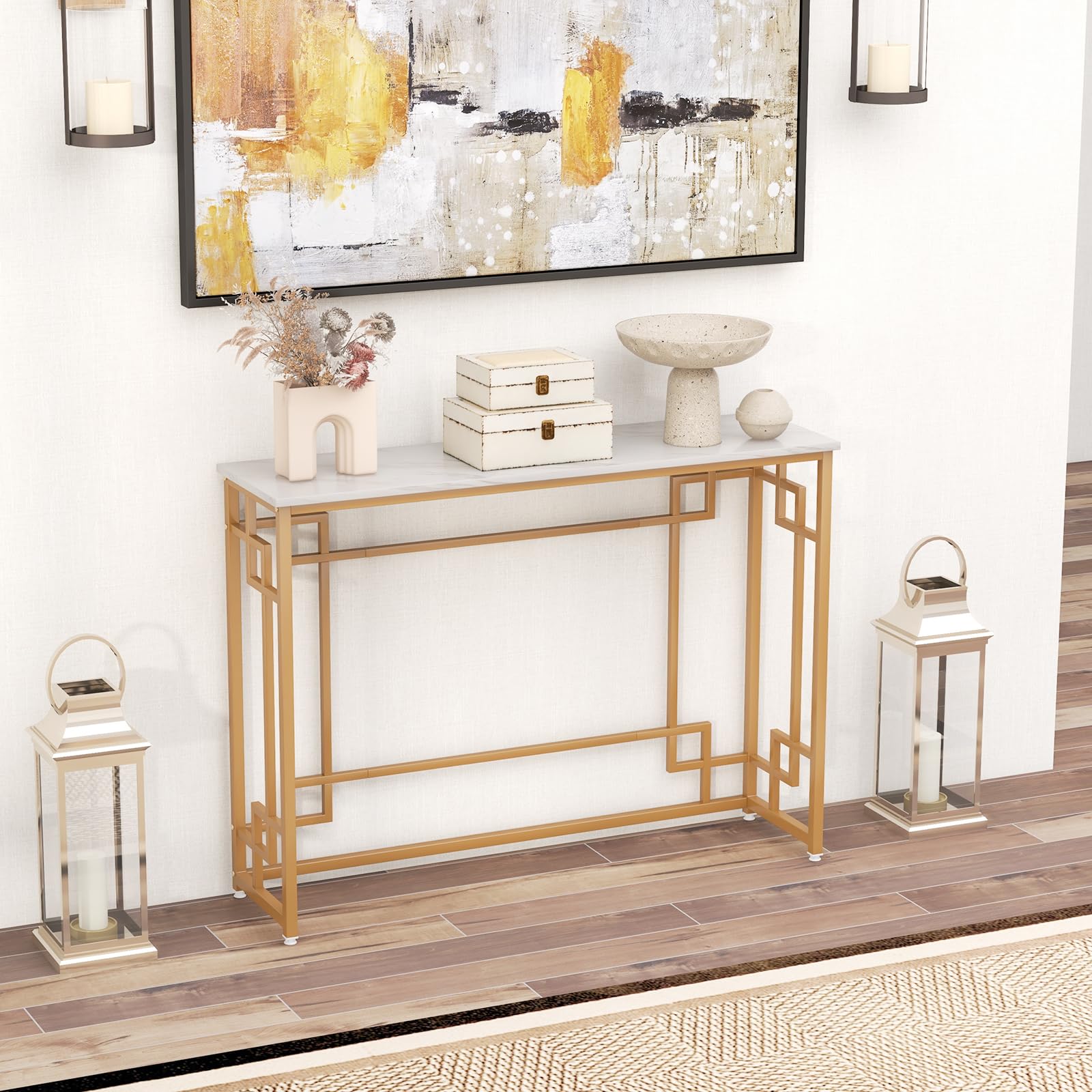 Giantex 43.5-Inch Console Tables for Entryway - Foyer Table