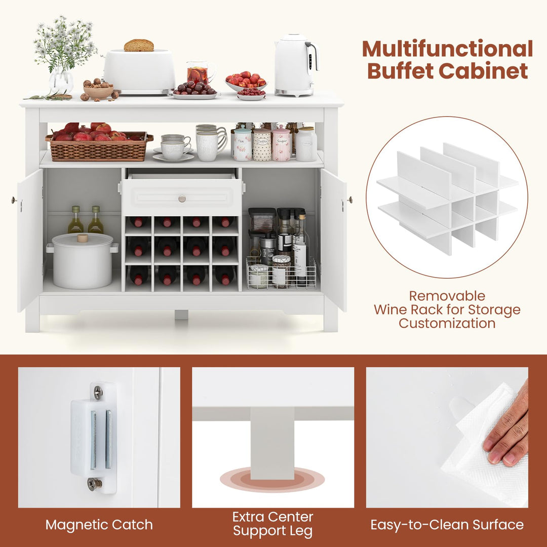 Giantex Bar Cabinet with Storage