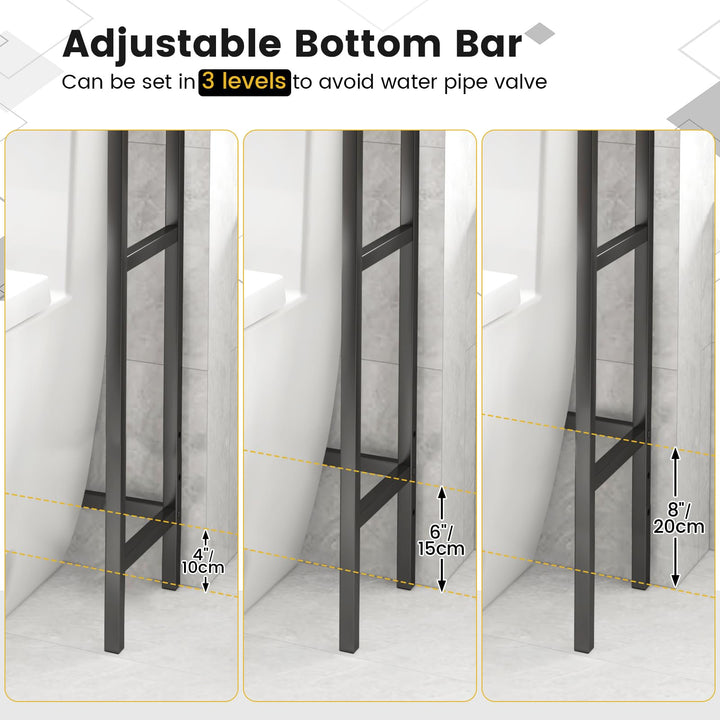 Giantex 3-Tier Over-The-Toilet Rack