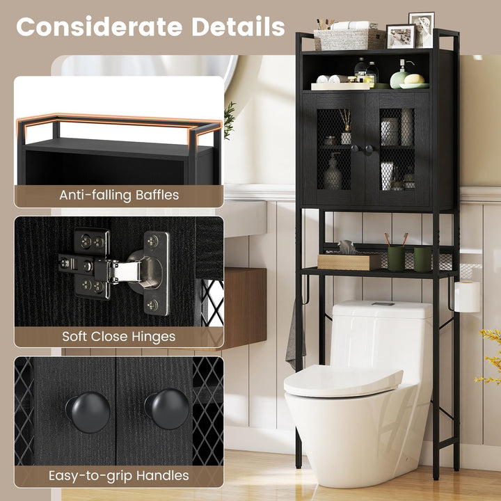 Giantex Over The Toilet Storage Cabinet for Laundry Room