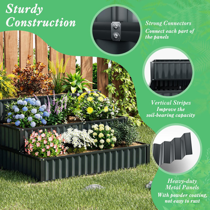 Giantex 3 Tier Raised Garden Bed