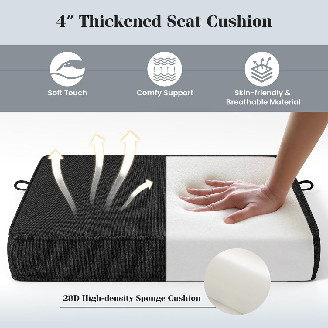 Giantex Outdoor Chair Cushion for Patio Furniture