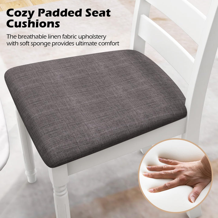 Giantex Wooden Dining Chairs Set
