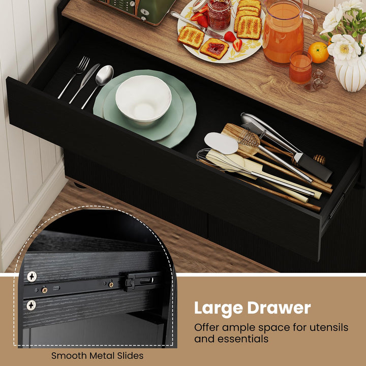 Giantex Sideboard Buffet Cabinet with Storage