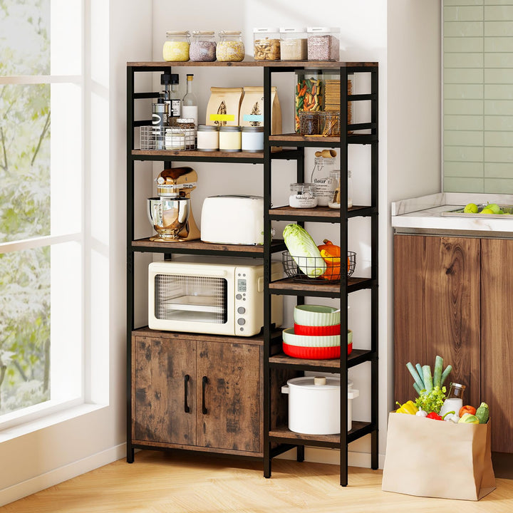 Giantex Double Wide 8-Tier Bookshelf