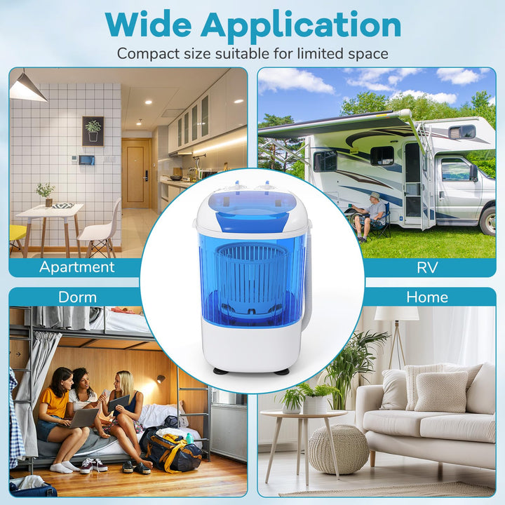 Giantex Portable Mini Washing Machine