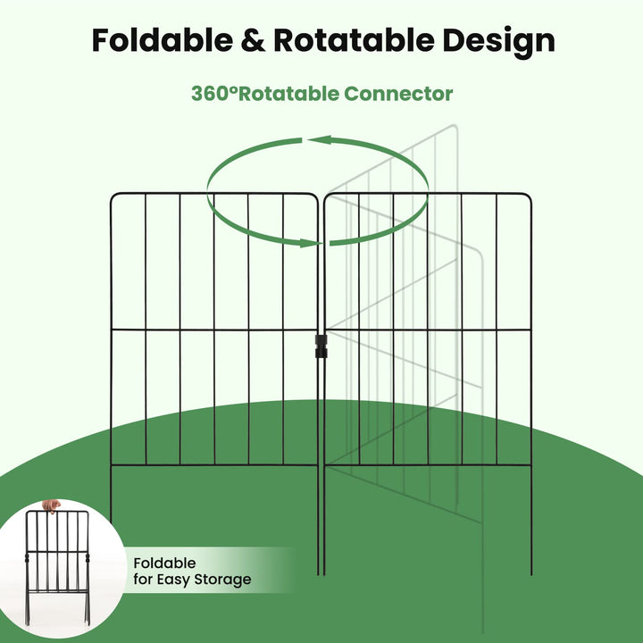 Giantex Decorative Garden Fence 25 Panels