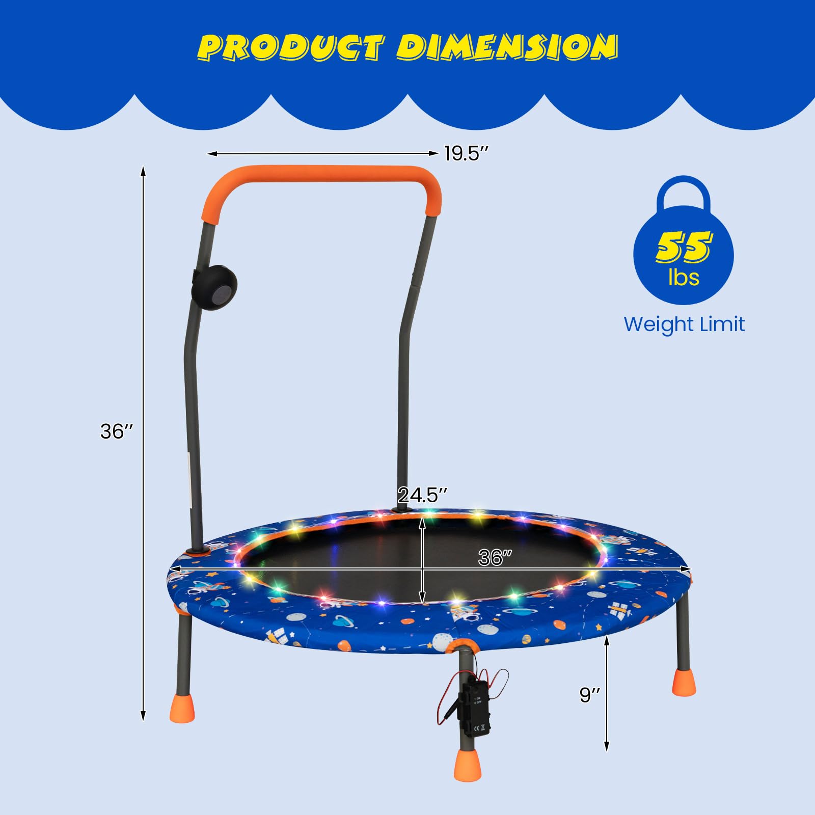 Giantex 36" Trampoline for Kids