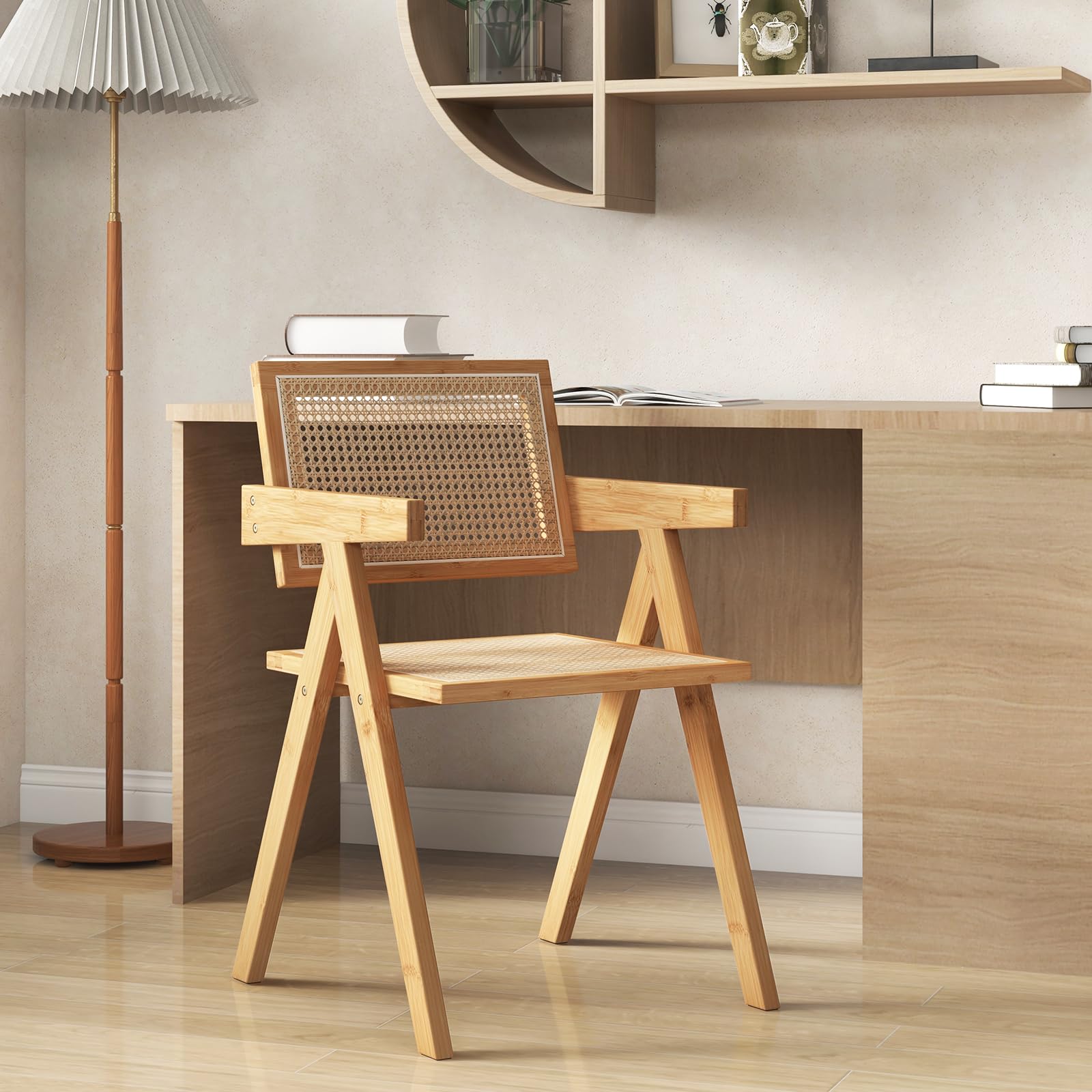 Giantex Rattan Accent Chair Set of 2