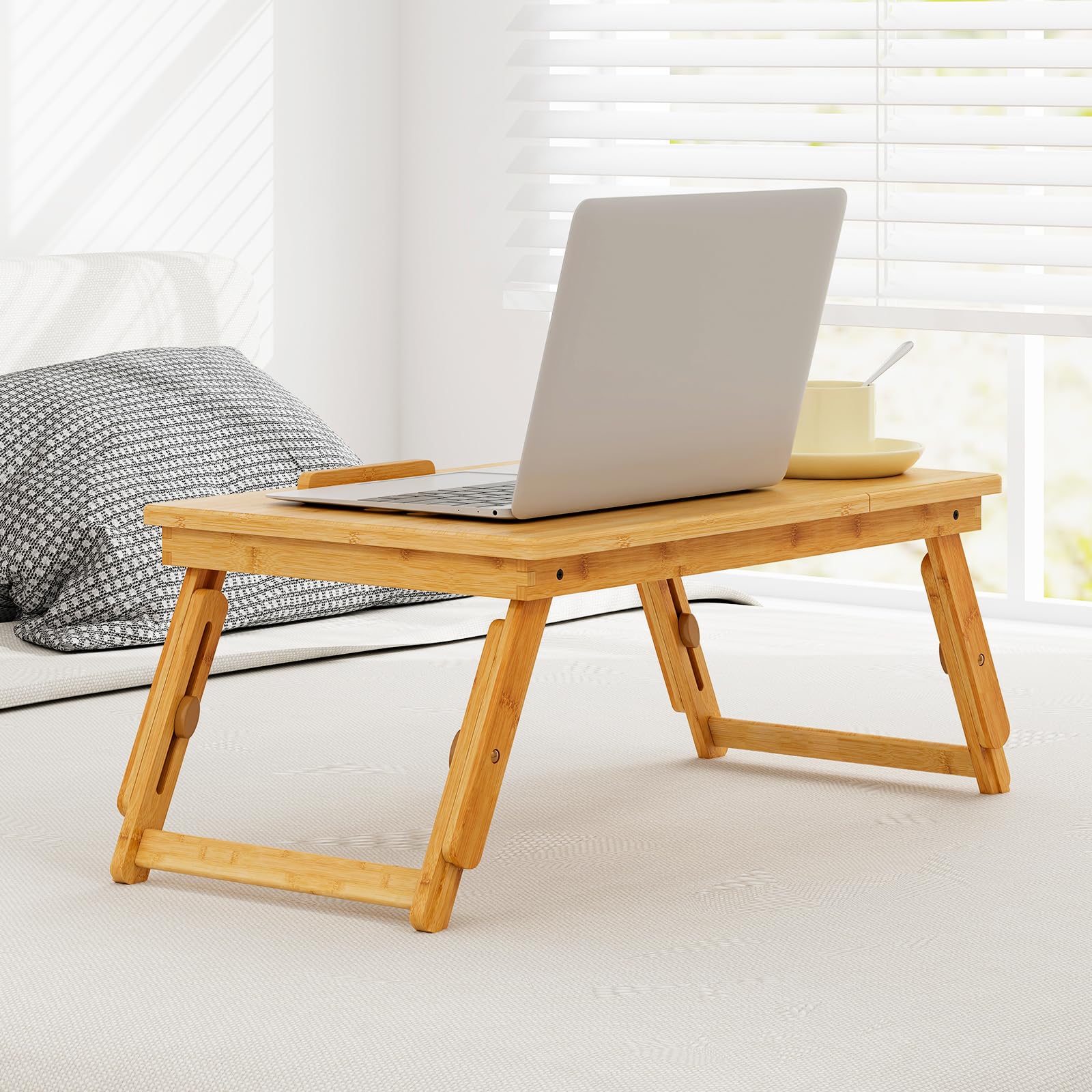 Giantex Bamboo Laptop Desk